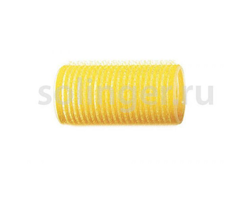 Бигуди-лип.(10) Sibel 32 мм, желтые 12 шт/уп