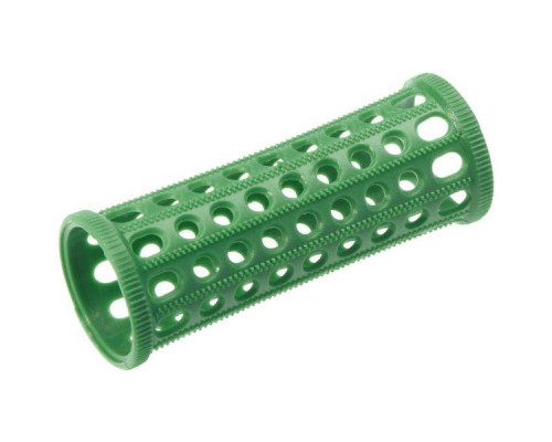 Бигуди 25 мм пластиковые зеленые