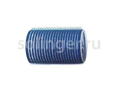 Бигуди-лип.(10) Sibel 40 мм синие 6 шт/уп