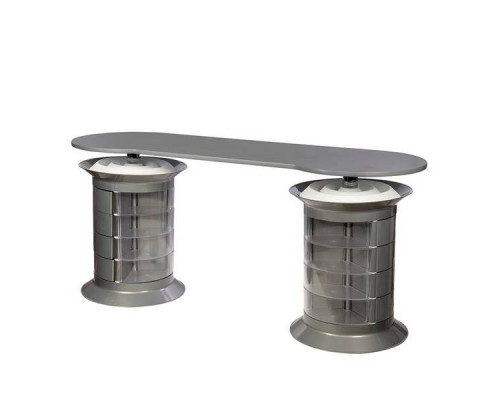 Маникюрный стол Grande gray plus