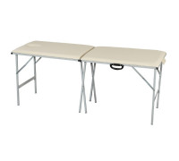 Складной металлический массажный стол 185х62 см