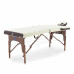 Массажный стол складной деревянный JF-AY01 3-х секционный (темная рама)