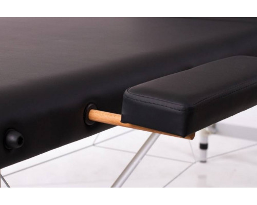 Складной массажный стол ALU 3 Black