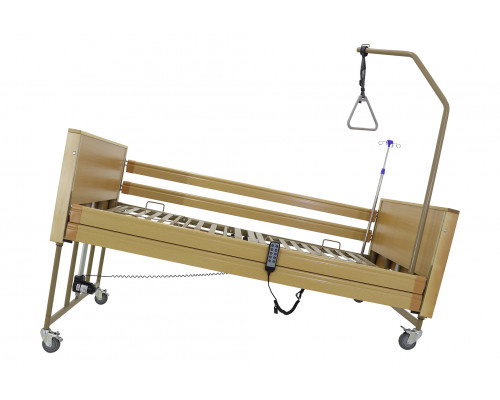Кровать медицинская электрическая для лежачих больных YG-1 (КЕ-4024М-22) ЛДСП (5 функций)