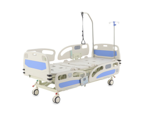 Кровать медицинская электрическая для лежачих больных DB-2 (MЕ-4059П-02) (7 функций) со встроенными панелями управления в боковых ограждениях