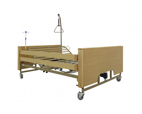Кровать медицинская электрическая для лежачих больных YG-1 (КЕ-4024М-23) ЛДСП (5 функций)