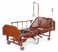 Кровать медицинская электрическая для лежачих больных с туалетным устройством и функцией «кардиокресло» YG-2 (МЕ-2128Н-00)