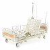 Кровать медицинская механическая для лежачих больных E-31 (ММ-3014Н-00) (3 функции) с ростоматом и полкой