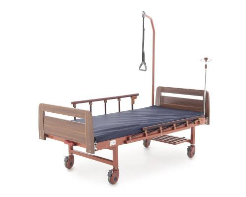 Кровать медицинская механическая для лежачих больных Е-17В (MМ-1024Д-04)(У) (1 функция)