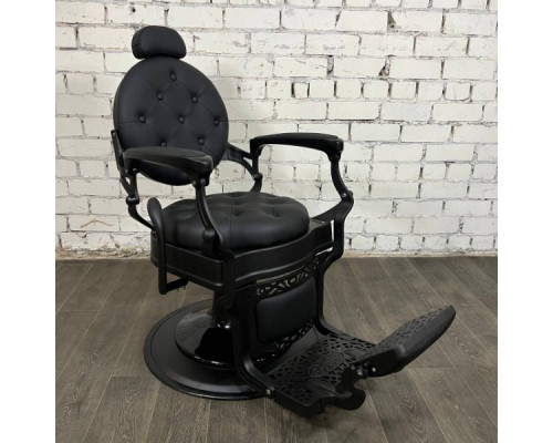 Парикмахерское кресло для барбершопа Бьорн Блэк