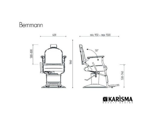 Мужское кресло BERNMANN SMART