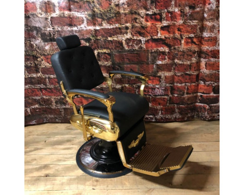 Парикмахерское кресло для барбершопа Харли Голд