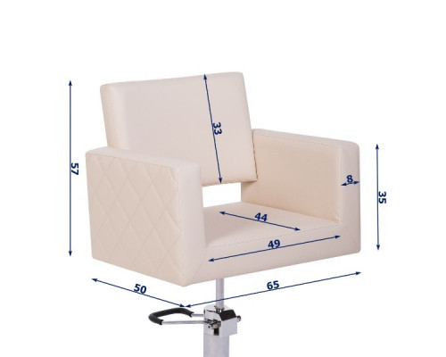 Парикмахерское кресло Перфект ЭКО (гидравлика + пятилучье)