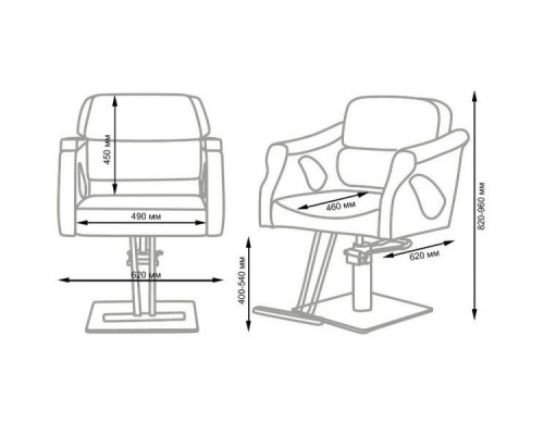 Парикмахерское кресло МД-311