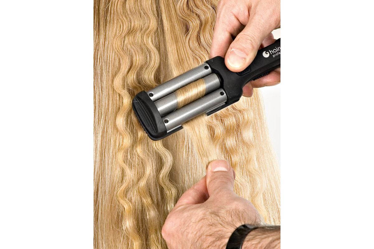 Плойка-стайлер для укладки волос волнами tsuyagla wave