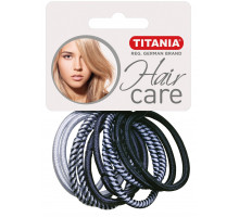 Резинки Titania для волос 4,5см 7865 10 шт/упак