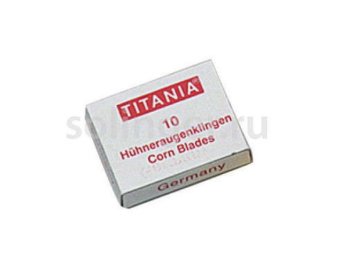 Лезвия Titania для скребка 10 шт/уп 3100/1x10