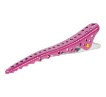 Комплект зажимов Shark Clip (2 штуки), розовый, YS-Shark clip pink metal