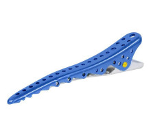Комплект зажимов Shark Clip (2 штуки), синий, YS-Shark clip blue metal