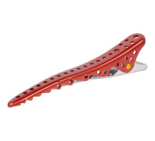 Комплект зажимов Shark Clip (2 штуки), красный, YS-Shark clip red metal
