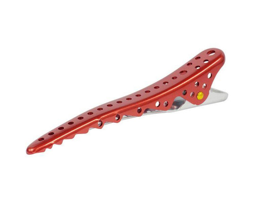 Комплект зажимов Shark Clip (2 штуки), красный, YS-Shark clip red metal