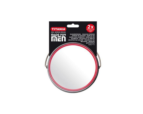 Зеркало Titania MEN настольное двойное D-15,5см 1500/MEN B